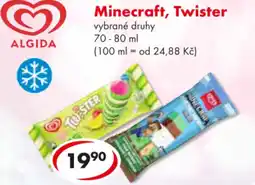 CBA Minecraft, Twister nabídka