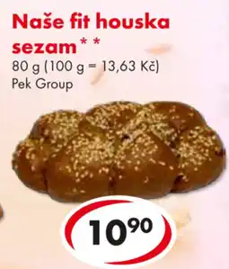 CBA Naše fit houska sezam nabídka