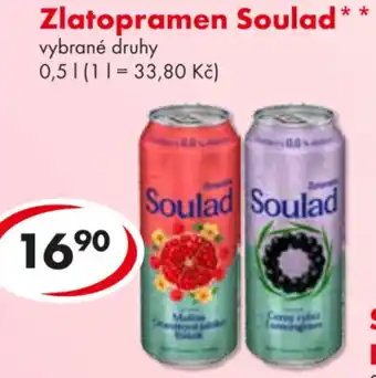 CBA Zlatopramen Soulad nabídka