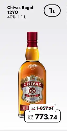 TRAVEL FREE Chivas Regal 12YO nabídka