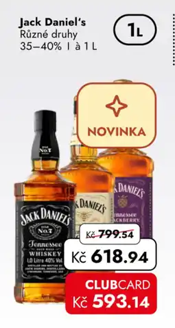 TRAVEL FREE Jack Daniel's nabídka