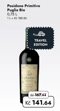 TRAVEL FREE Posidone Primitivo Puglia Bio nabídka