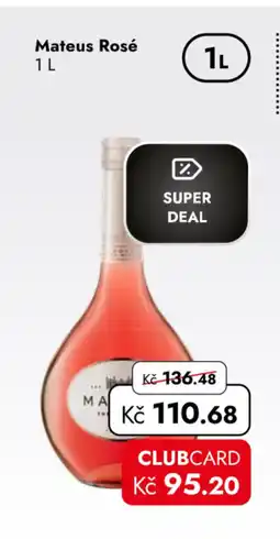 TRAVEL FREE Mateus Rosé nabídka