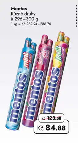 TRAVEL FREE Mentos nabídka