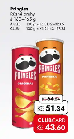 TRAVEL FREE Pringles nabídka