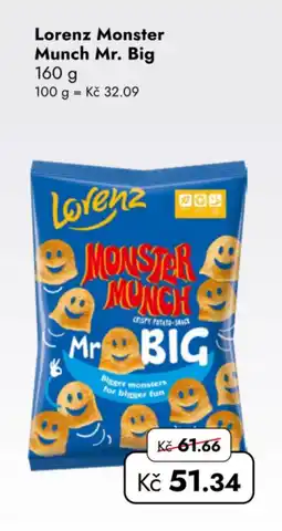 TRAVEL FREE Lorenz Monster Munch Mr. Big nabídka