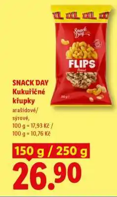 Lidl SNACK DAY KUKUŘIČNÉ KŘUPKY nabídka