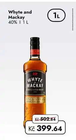 TRAVEL FREE Whyte and Mackay 40% nabídka