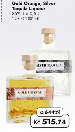 TRAVEL FREE Gold Orange, Silver Tequila Liqueur 36% 1 à nabídka