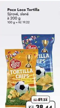 TRAVEL FREE Poco Loco Tortilla Sýrové, slané à nabídka