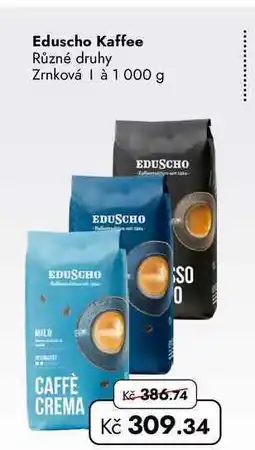 TRAVEL FREE Eduscho Kaffee Různé druhy Zrnková à 1 nabídka