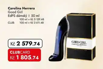 TRAVEL FREE Carolina Herrera Good Girl EdPS dámský nabídka