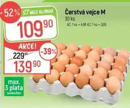Globus Čerstvá vejce M nabídka