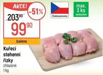 Globus Kuřecí stehenní řízky nabídka