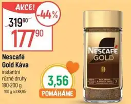 Globus Nescafé Gold Káva instantní nabídka