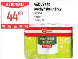 Globus VÁŠ VÝBĚR Kuchyňské utěrky nabídka