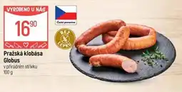 Globus Pražská klobása Globus nabídka