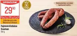 Globus Fajnová klobása Svaman nabídka