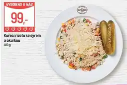 Globus Kuřecí rizoto se sýrem a okurkou nabídka
