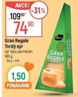 Globus Gran Regale Tvrdý sýr nabídka