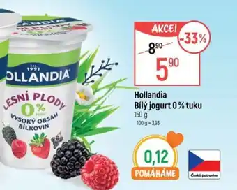 Globus Hollandia Bílý jogurt 0% tuku nabídka
