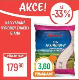Globus Na vybrané výrobky značky giana nabídka