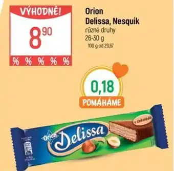 Globus ORION Delissa, nesquik nabídka
