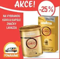 Globus Na vybranou kávu a kapsle značky lavazza nabídka