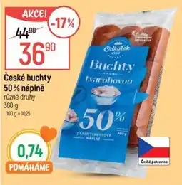 Globus České buchty 50% náplně nabídka
