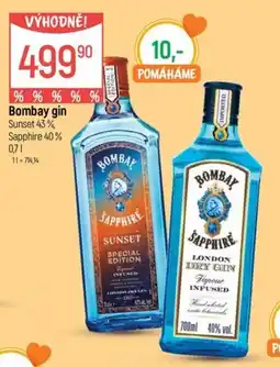 Globus BOMBAY Gin nabídka