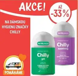Globus Na dámskou hygienu značky chilly nabídka