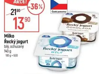 Globus Milko Řecký jogurt bily, ochucený nabídka