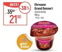 Globus Ehrmann Grand Dessert nabídka