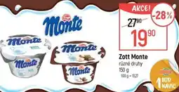 Globus Zott Monte nabídka