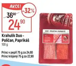 Globus Krahulik Duo- Poličan, Paprikáš nabídka