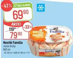 Globus Nestlé Familia nabídka