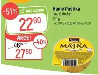 Globus Hamé Paštika nabídka