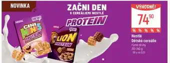 Globus Nestlé Dětské cereálie nabídka