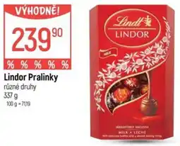 Globus Lindor Pralinky nabídka