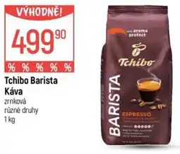 Globus Tchibo Barista Káva zrnková nabídka