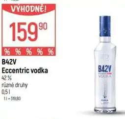 Globus B42V Eccentric vodka 42% nabídka