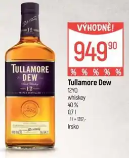 Globus Tullamore Dew 12YO whiskey 40% nabídka