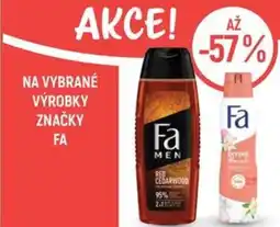 Globus NA VYBRANÉ VÝROBKY ZNAČKY FA nabídka