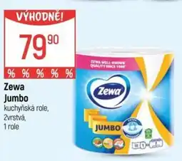 Globus Zewa Jumbo kuchyňská role, 2vrstvá nabídka