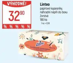 Globus Linteo papírové kapesniky, náhradní náplň do boxu 2vrstvé nabídka