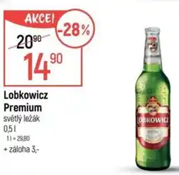 Globus Lobkowicz Premium světlý ležák nabídka