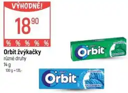 Globus Orbit žvýkačky nabídka