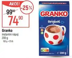 Globus Granko instantní nápoj nabídka