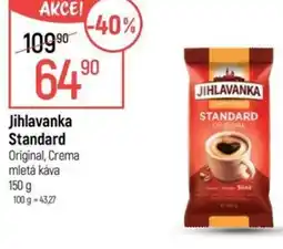 Globus Jihlavanka Standard Original, Crema mletá káva nabídka