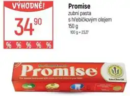 Globus Promise zubní pasta s hřebíčkovým olejem nabídka